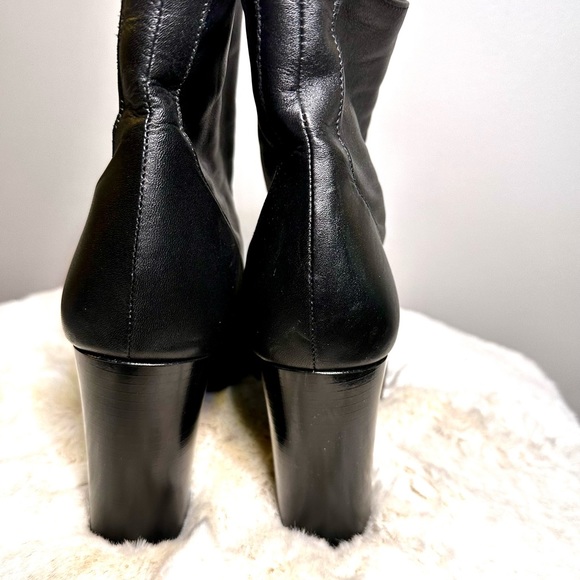 Zara Trafaluc lug sole leather boots - Picture 5 of 7